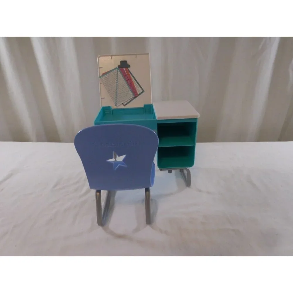 American Girl Desk + School Set Including School Outfit + Shoes and Backpack‎